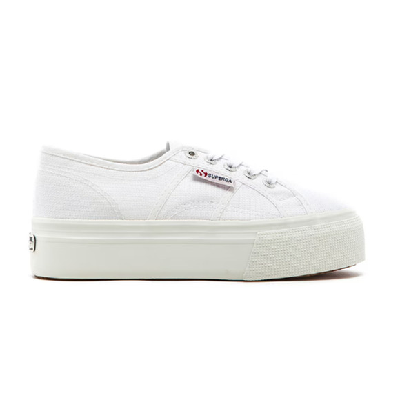 Superga 2790 Platform Sneaker in White – NWT Size 6 Women's - Picture 2 of 7